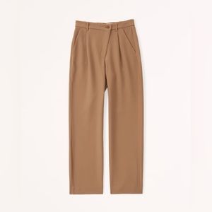 NWT Abercrombie Tailored Relaxed Straight Pant